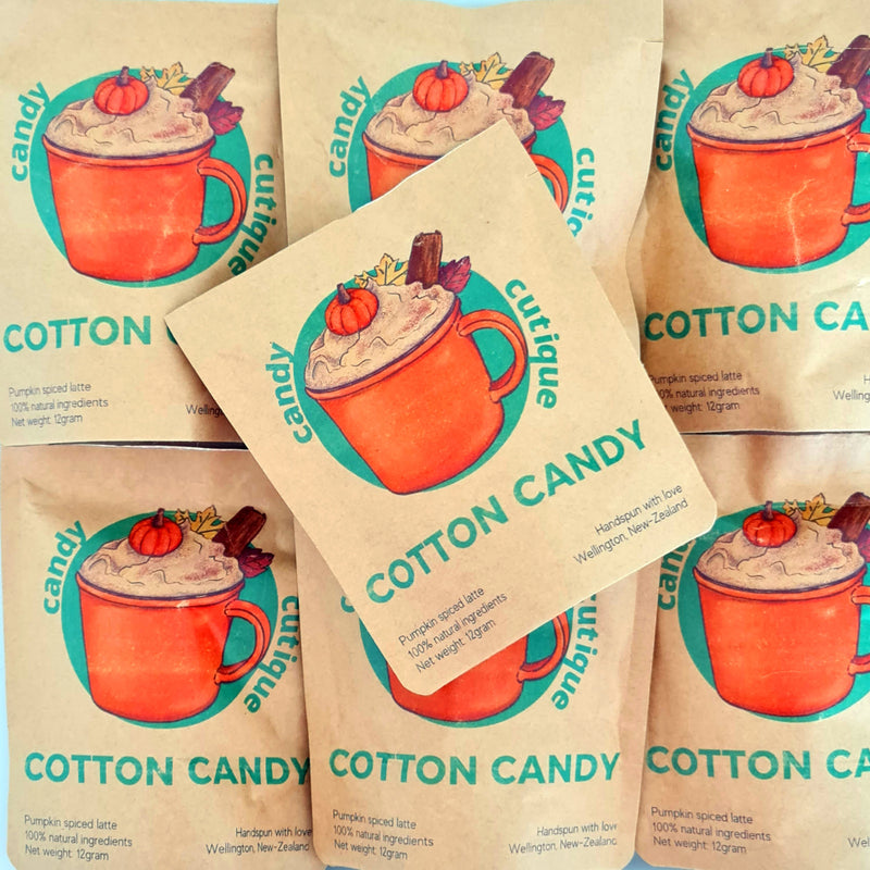 Candy Floss - Pumpkin Spiced Latte - Pik n Mix Lollies NZ