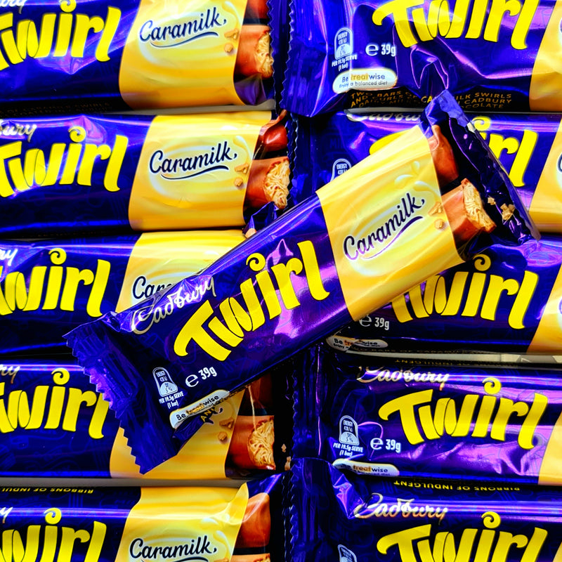 Twirl Caramilk Bar - Pik n Mix Lollies NZ