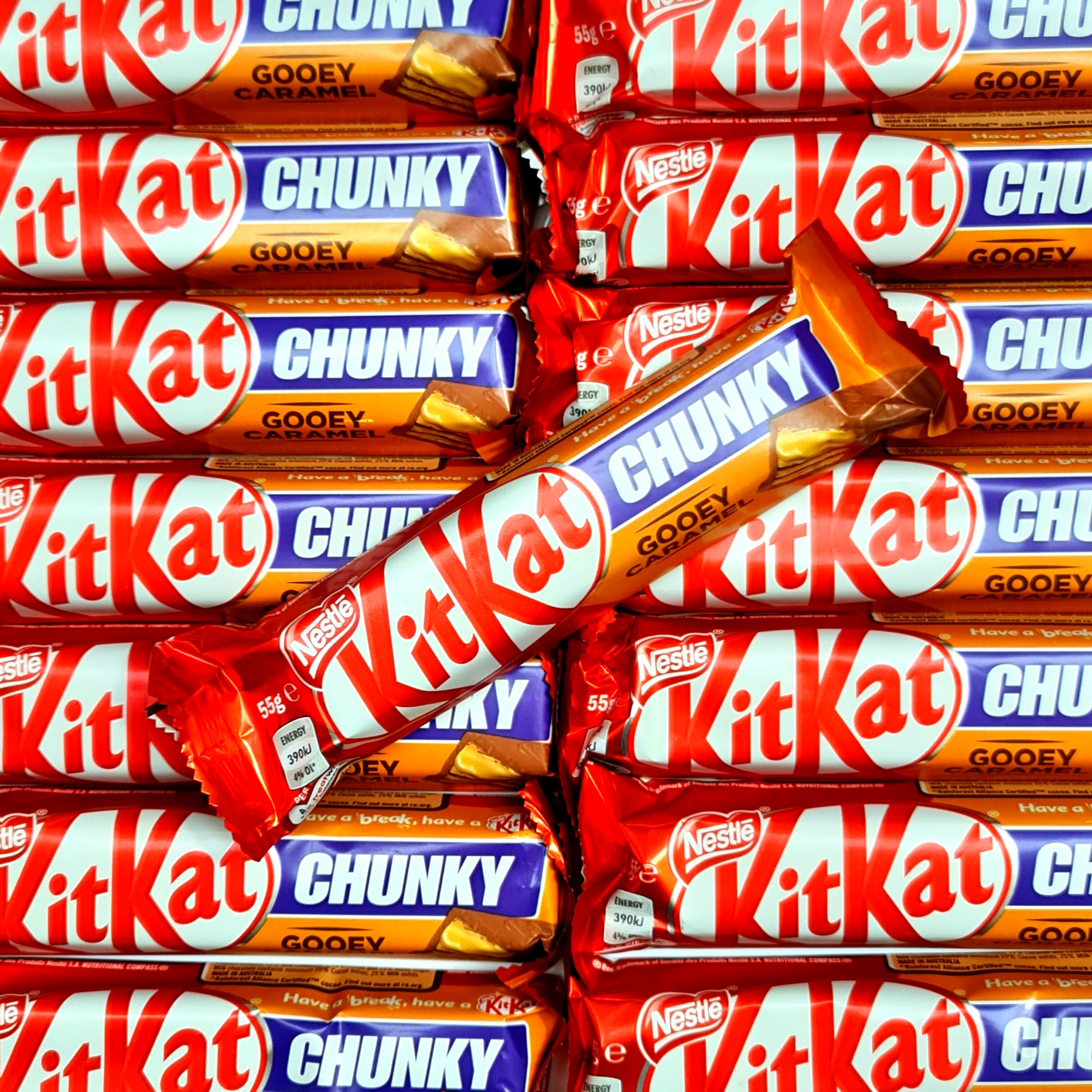 Kit Kat Gooey Caramel Chunky - Pik n Mix Lollies NZ