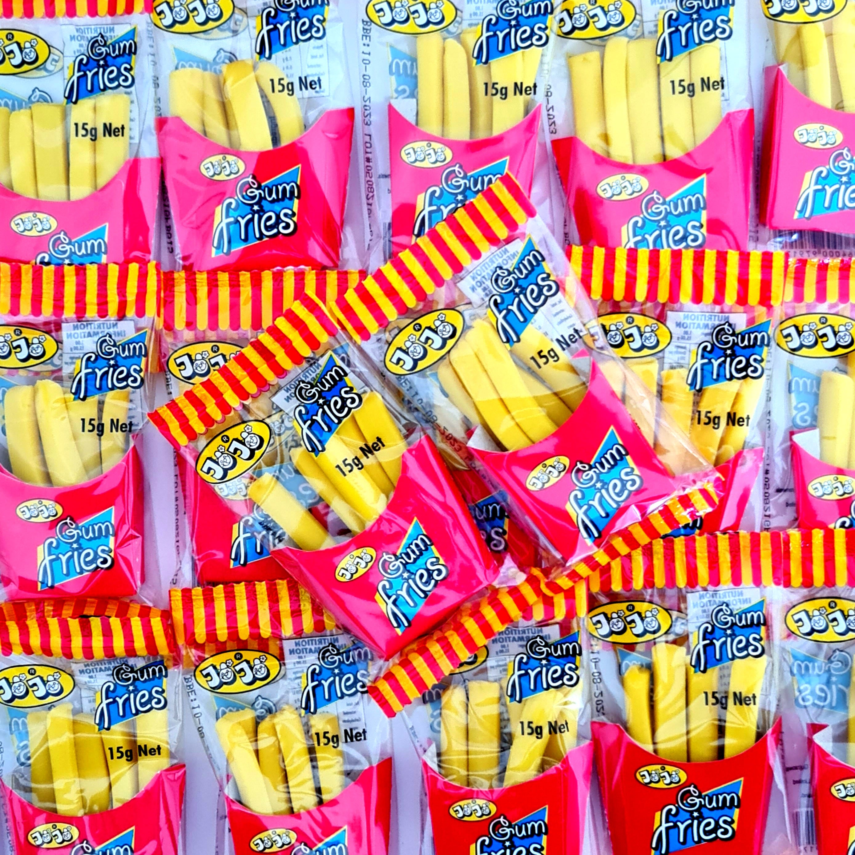 JoJo's Gum Fries - Pik n Mix Lollies NZ