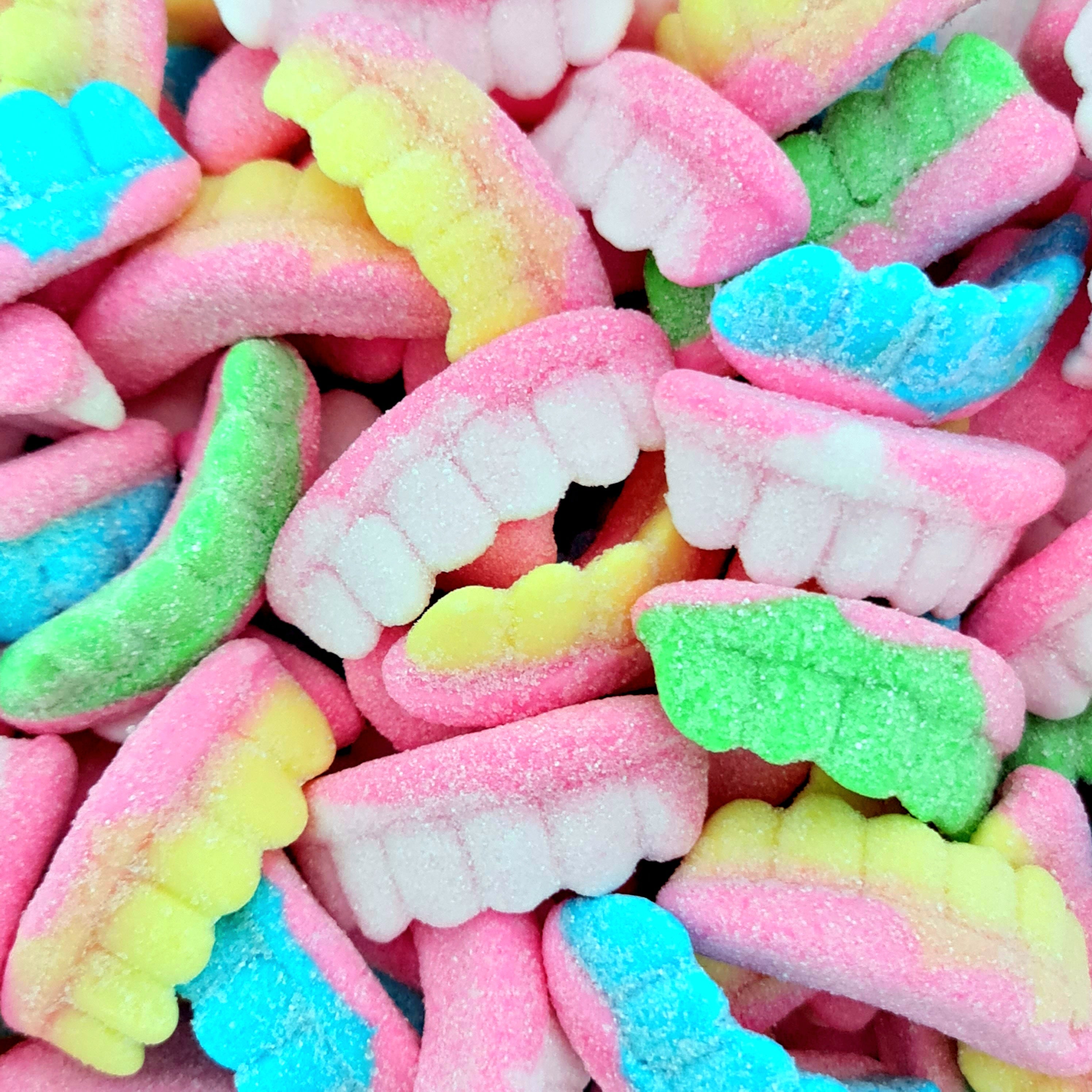 Fizzy Rainbow Teeth - Pik n Mix Lollies NZ