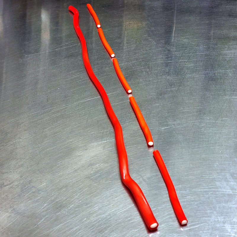 Vidal Giant Strawberry Cables - Pik n Mix Lollies NZ