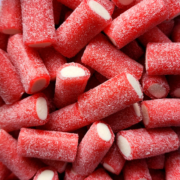 XL Sour Strawberry Tubes - Pik n Mix Lollies NZ
