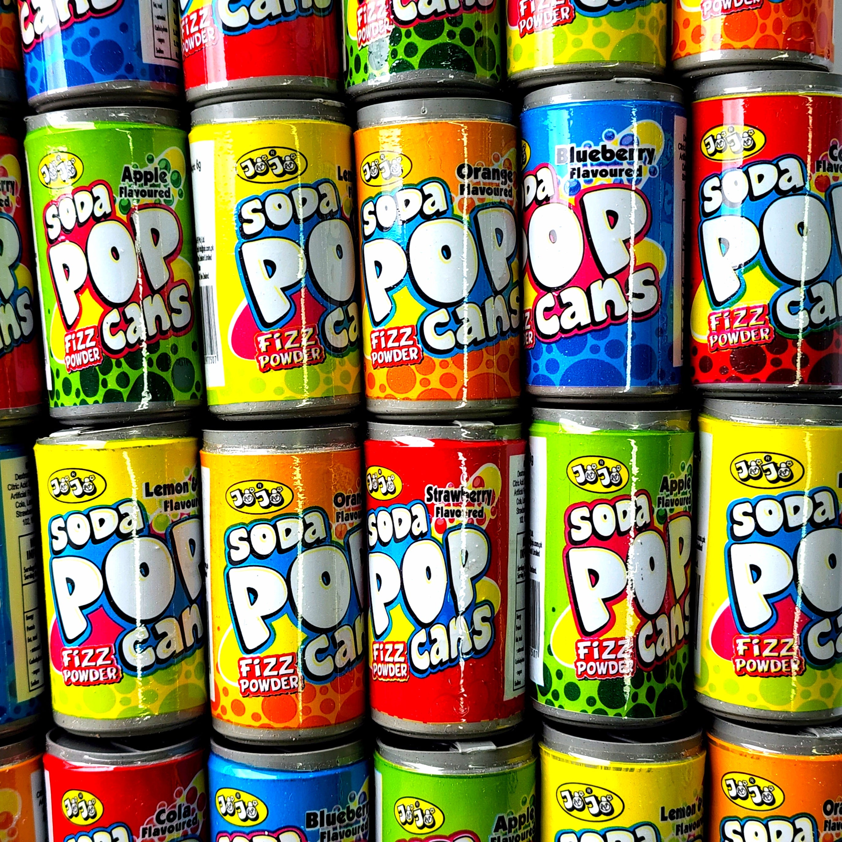 JoJo's Soda Pop Cans - Pik n Mix Lollies NZ