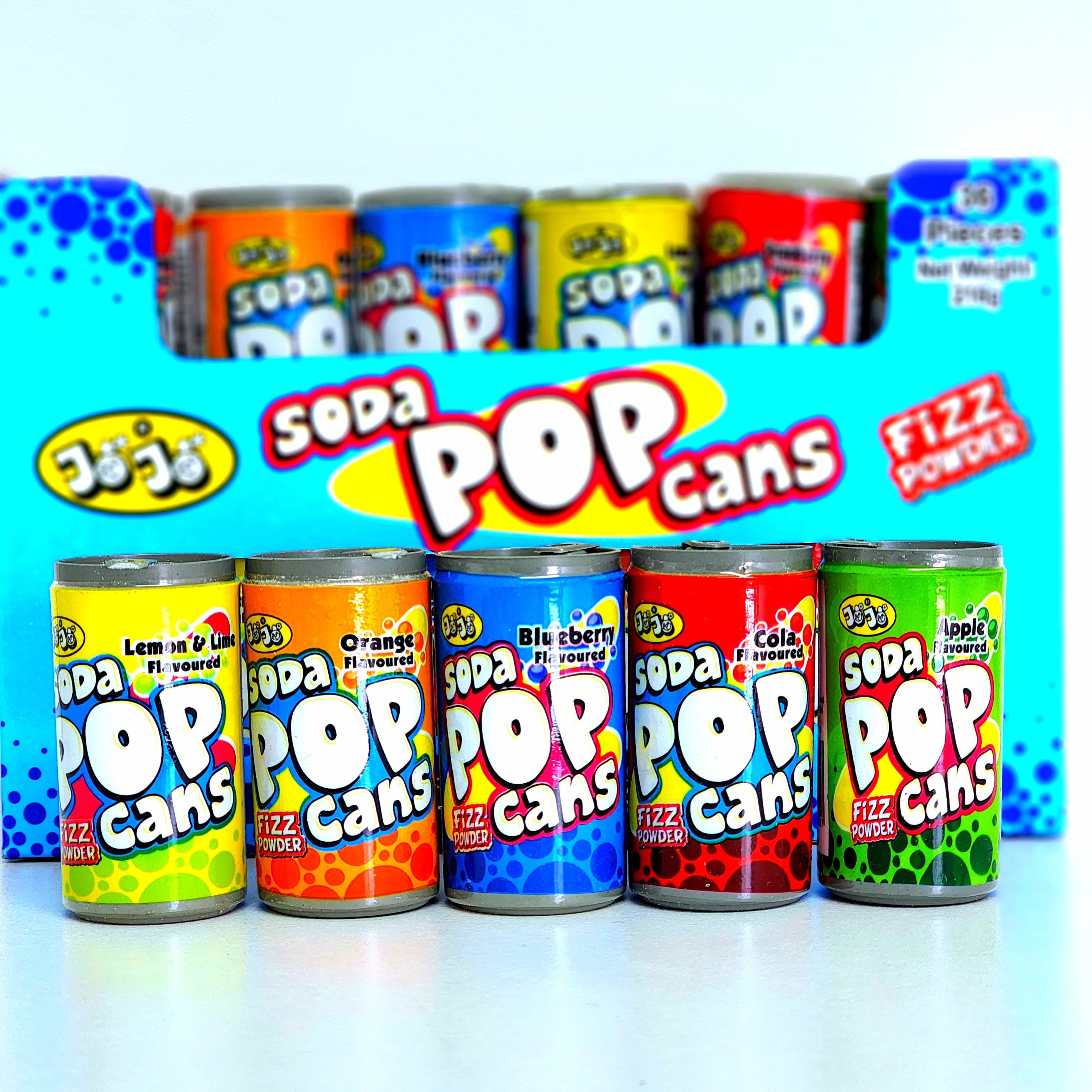 JoJo's Soda Pop Cans - Pik n Mix Lollies NZ
