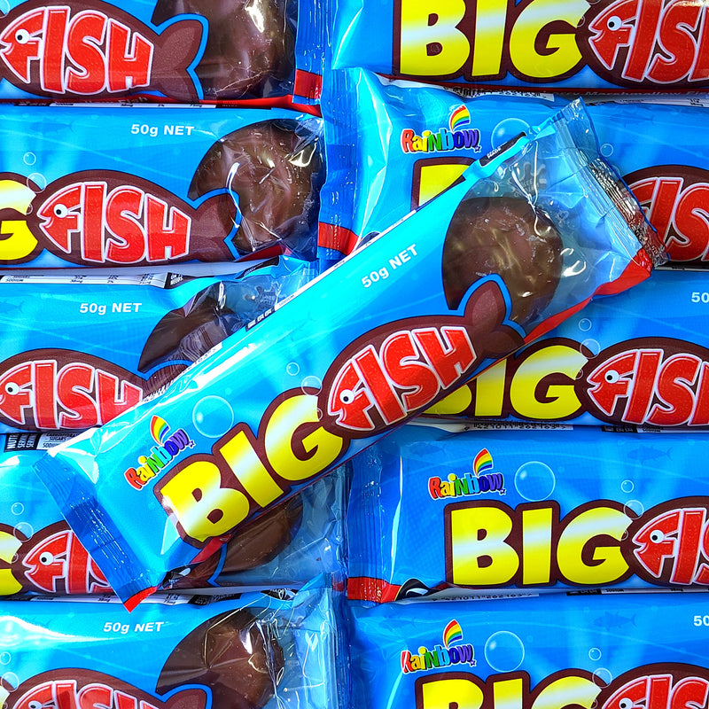 Rainbow Big Fish - Pik n Mix Lollies NZ