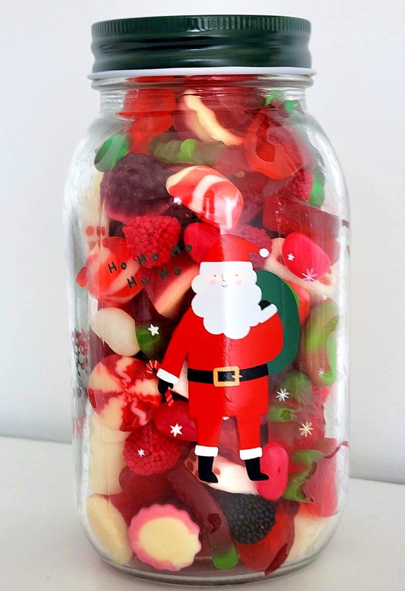 Xmas Lolly Jar - Reindeer - Pik n Mix Lollies NZ
