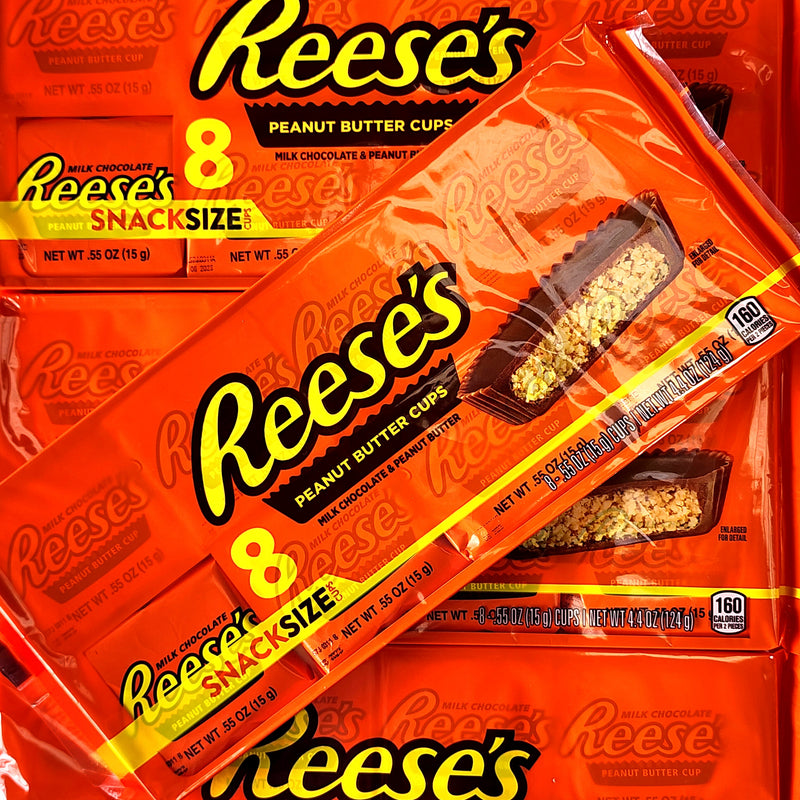 Reese's Peanut Butter Cups 8 pack - Pik n Mix Lollies NZ