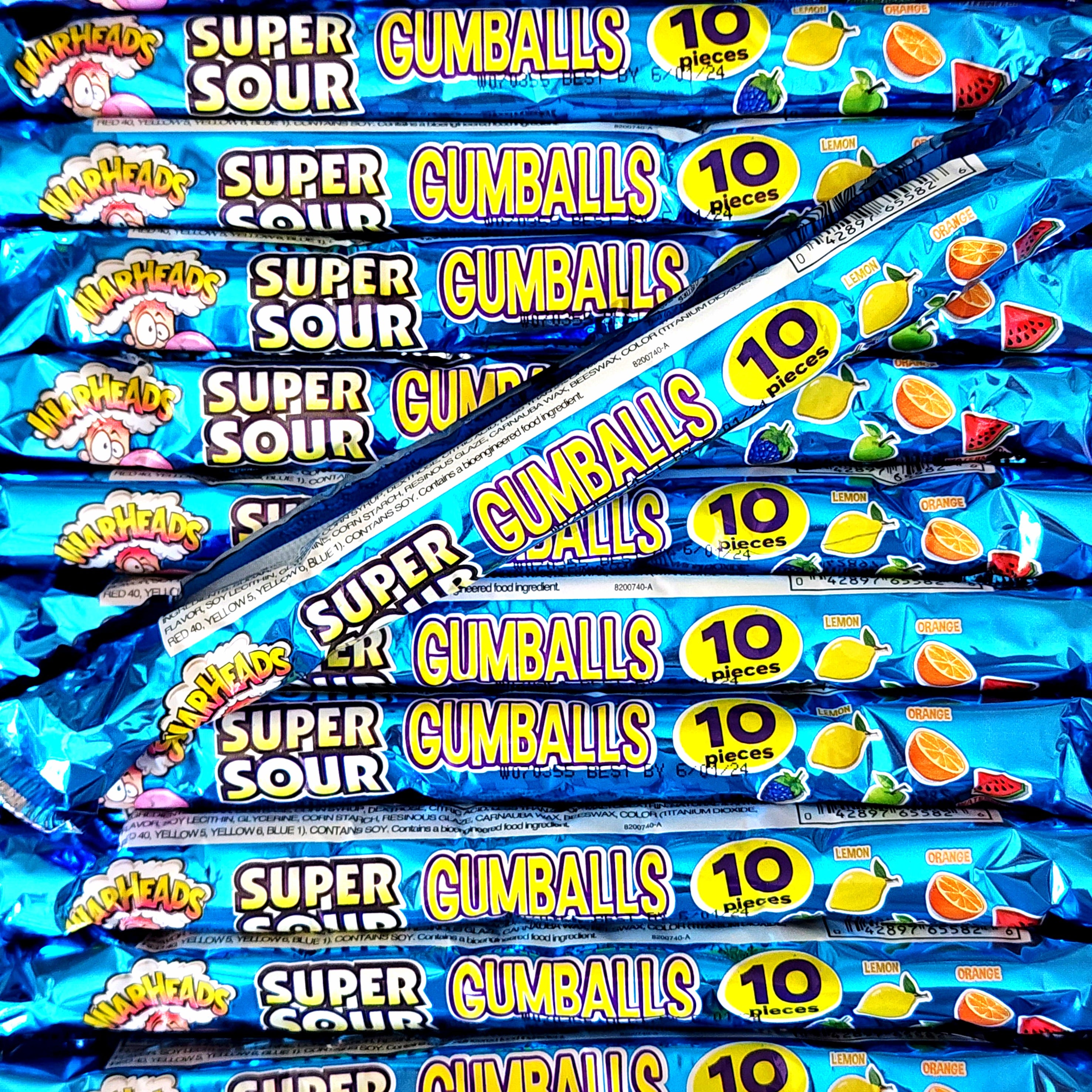 Warheads Super Sour Gum Balls - Pik n Mix Lollies NZ