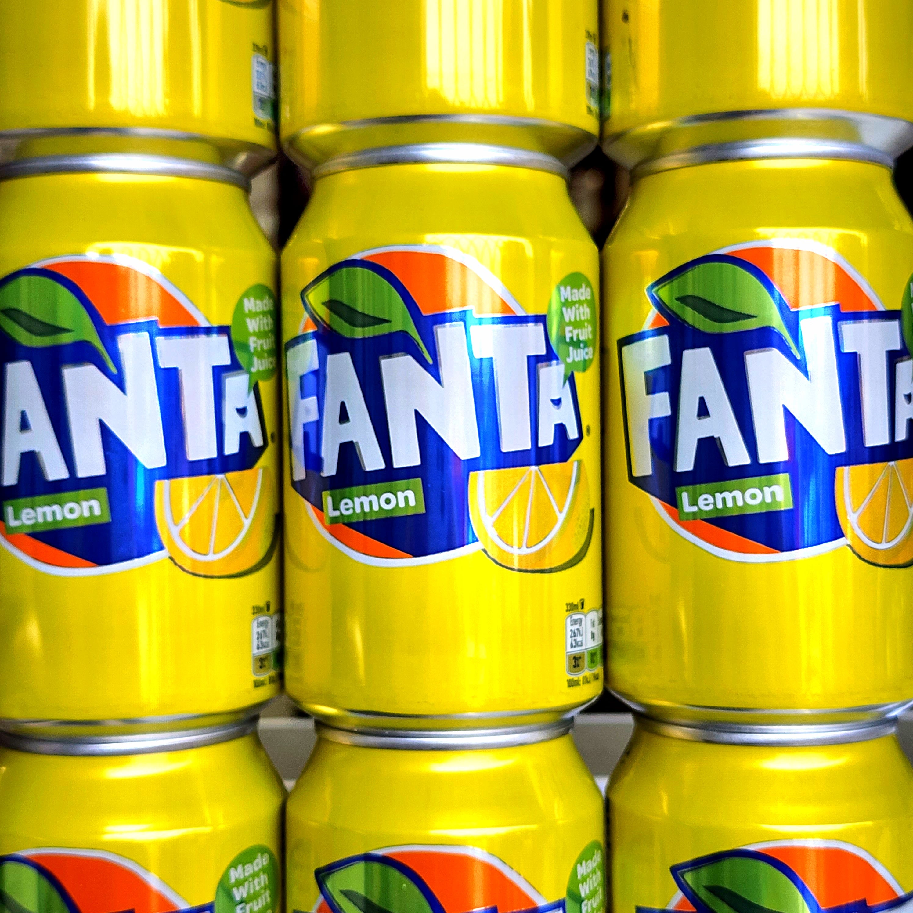 UK Fanta Lemon - 330ml - Pik n Mix Lollies NZ