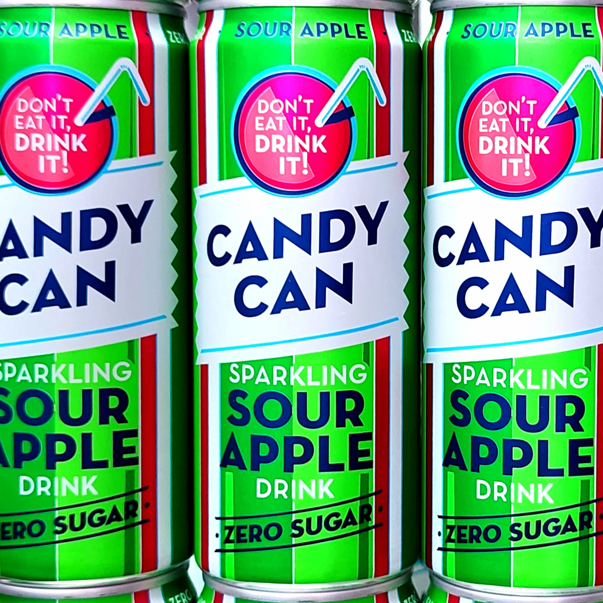 Candy Can Sour Apple - 330ml - Pik n Mix Lollies NZ