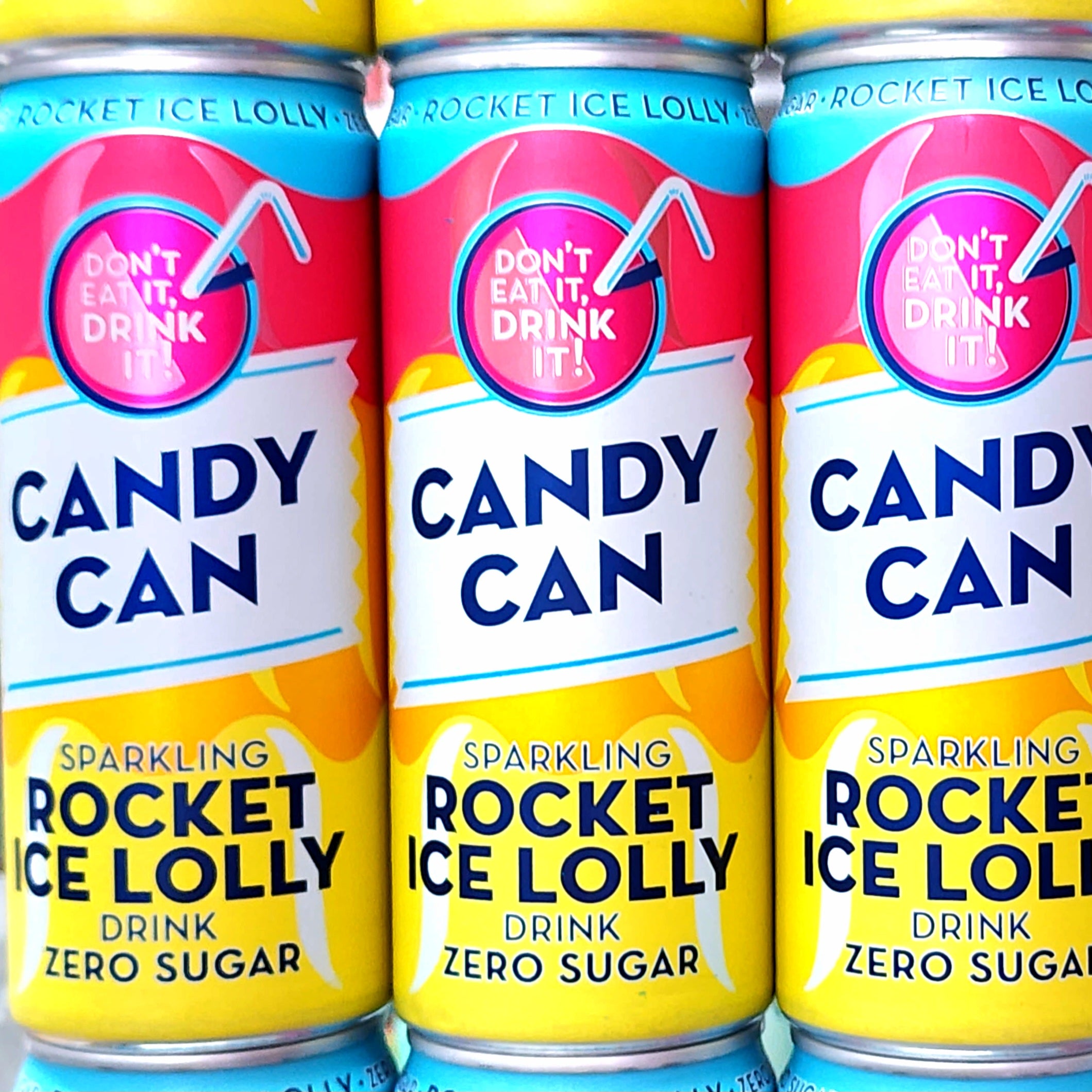 Candy Can Rocket Ice Lolly - 330ml - Pik n Mix Lollies NZ