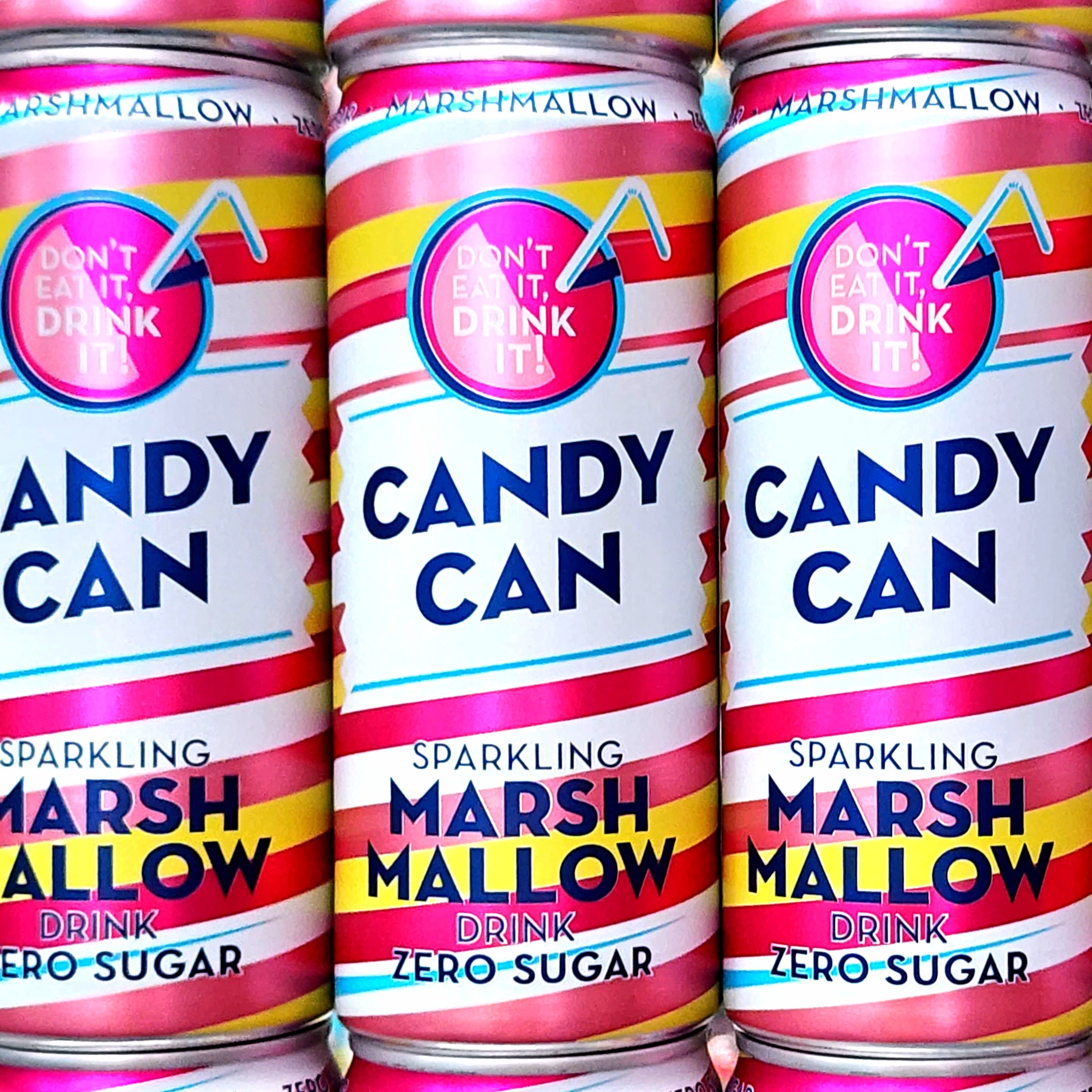 Candy Can Marshmallow - 330ml - Pik n Mix Lollies NZ