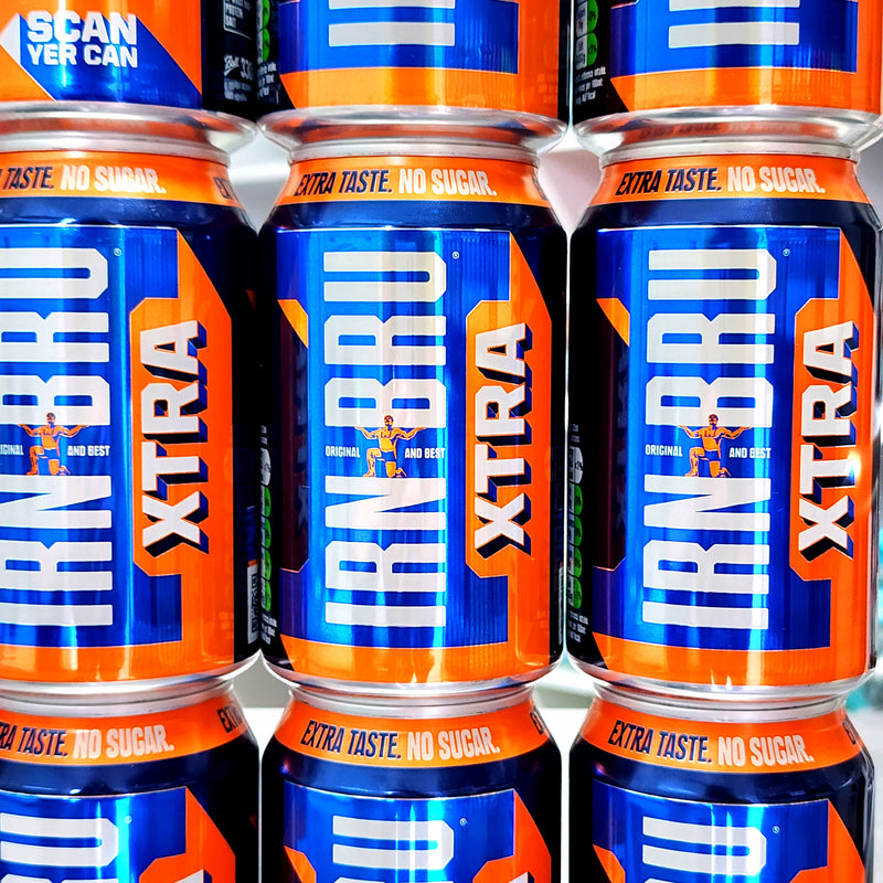 IRN Bru XTRA - 330ml - Pik n Mix Lollies NZ