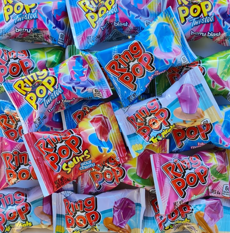 Ring Pops - Pik n Mix Lollies NZ