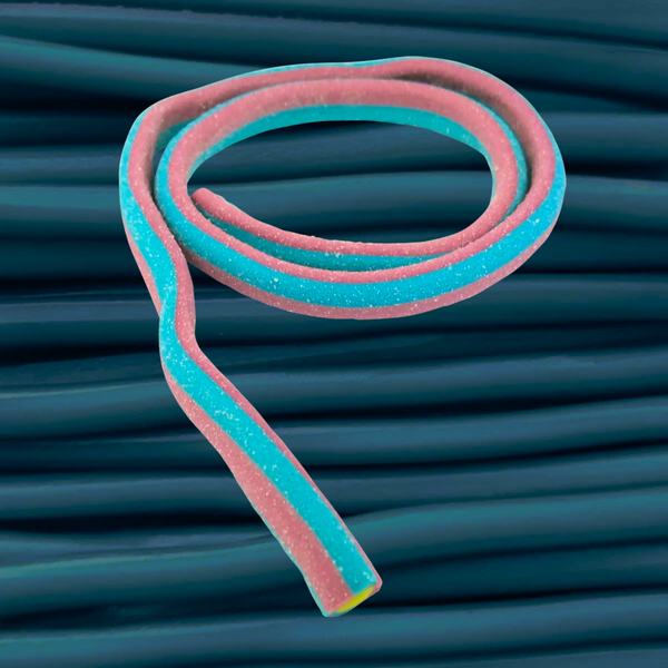 Vidal Giant Fizzy Red & Blue Cables - Pik n Mix Lollies NZ