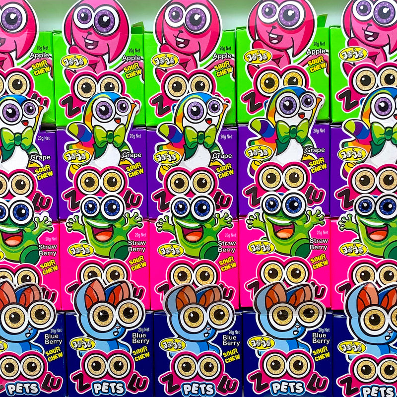 JoJo's Zoolu Pets Tape Chew - Pik n Mix Lollies NZ