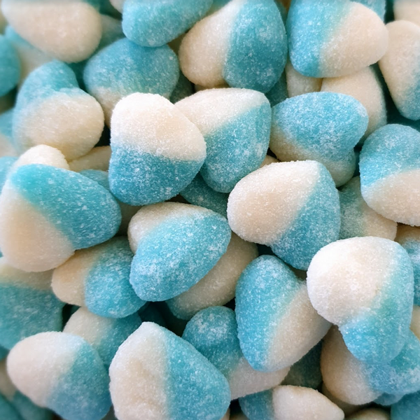 Blue & White Hearts - Pik n Mix Lollies NZ