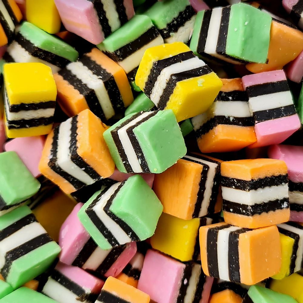 Licorice Allsorts - Pik n Mix Lollies NZ