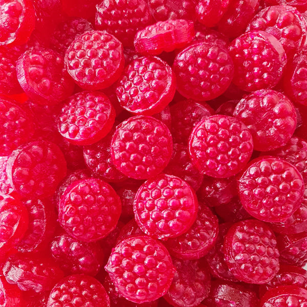 Raspberry Drops - Pik n Mix Lollies NZ