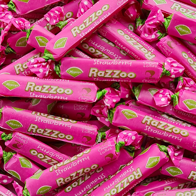 Razzoo - Strawberry - Pik n Mix Lollies NZ