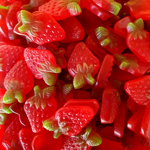 Sour Strawberries - Pik n Mix Lollies NZ